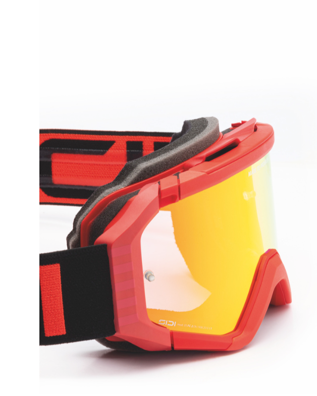 Мотокрос очила SIDI Fulmen Red Black Red /Gold Visor — снимка 3