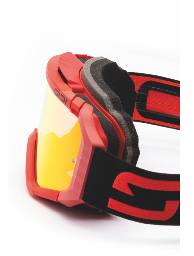 Мотокрос очила SIDI Fulmen Red Black Red /Gold Visor — снимка 2