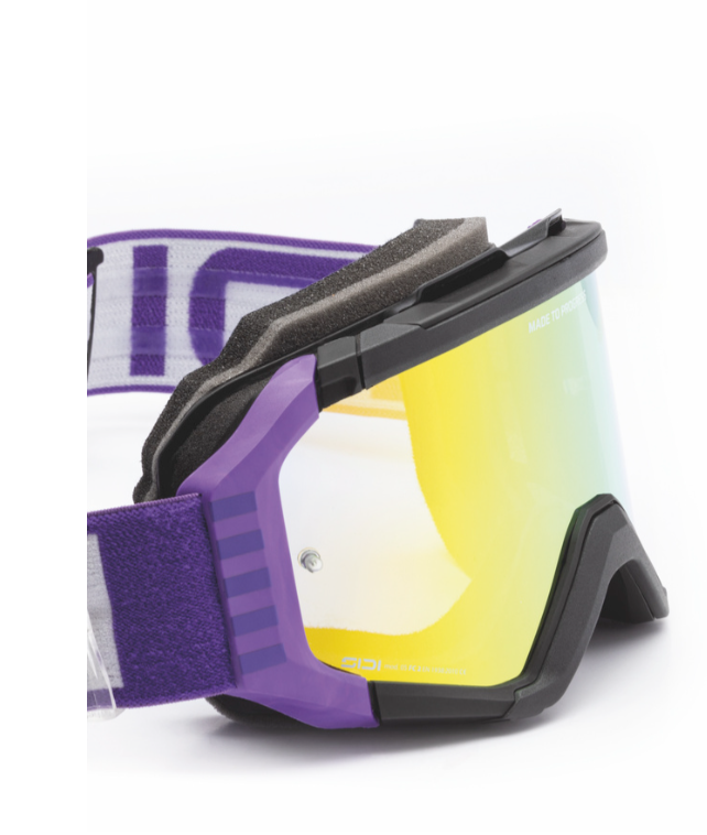 Мотокрос очила SIDI Fulmen Violet/Gold Visor — снимка 2