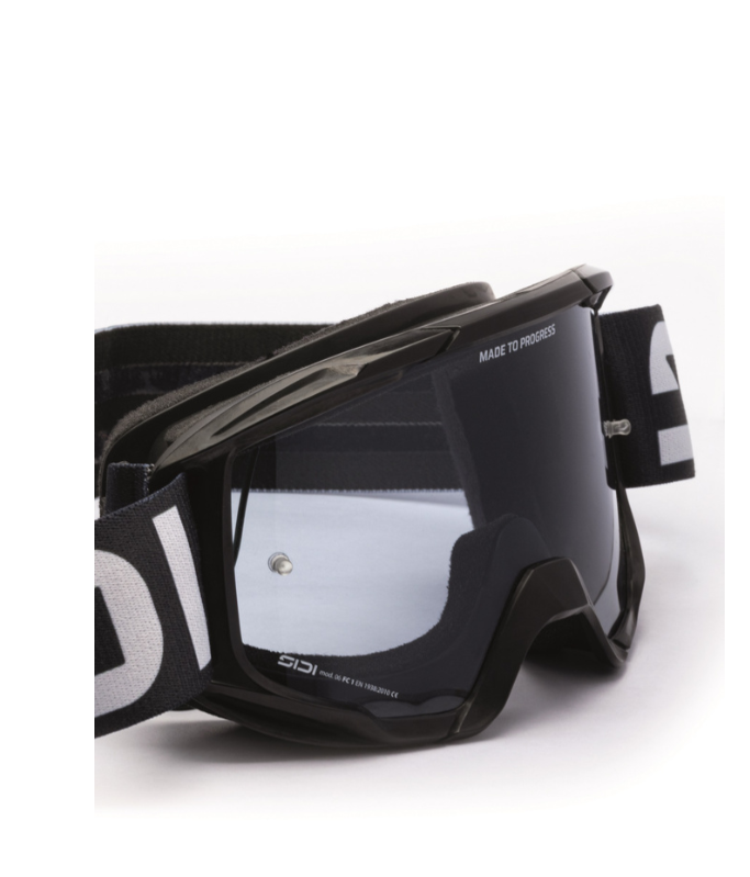 Мотокрос очила SIDI Gladius Black Grey/Smoke Visor — снимка 3