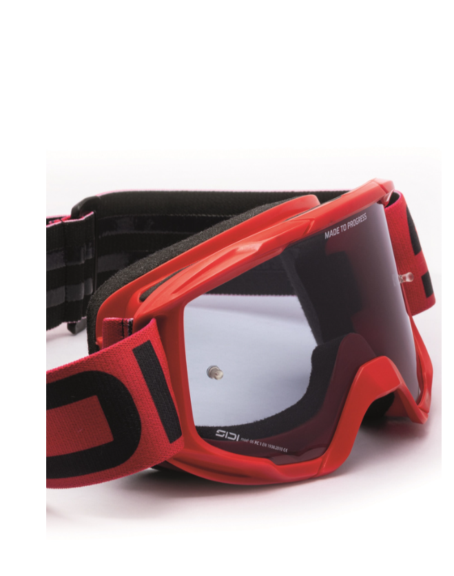 Мотокрос очила SIDI Gladius Red Grey/Smoke Visor — снимка 2