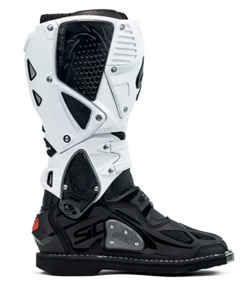 Мотокрос ботуши SIDI CROSSFIRE 3 BLACK-WHITE — снимка 5