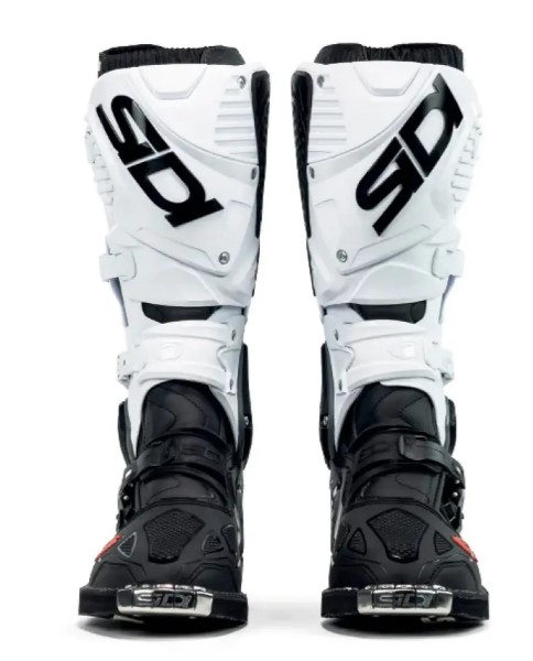 Мотокрос ботуши SIDI CROSSFIRE 3 BLACK-WHITE — снимка 4