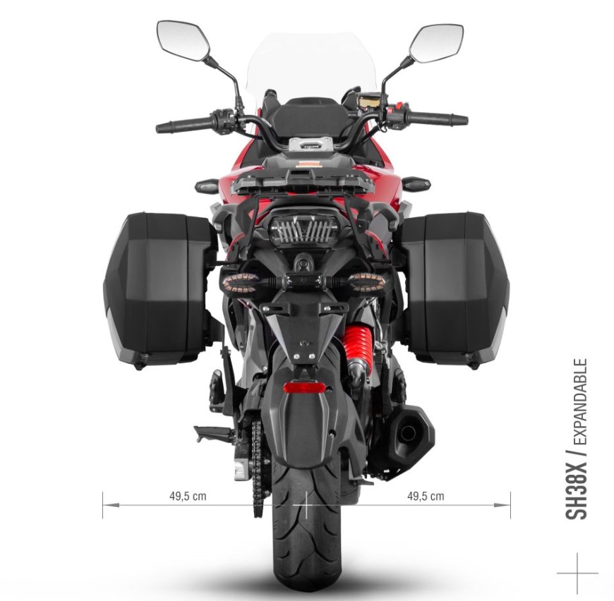 Монтажен комплект 3P System за куфари SHAD 3P SYSTEM CYCLONE RX6/RX 650 — снимка 2