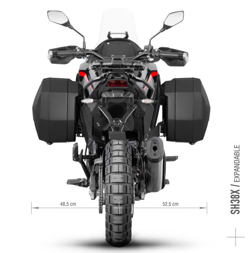 Монтажен комплект 3P System за куфари SHAD 3P SYSTEM MOTO MORINI X-CAPE 700 — снимка 2
