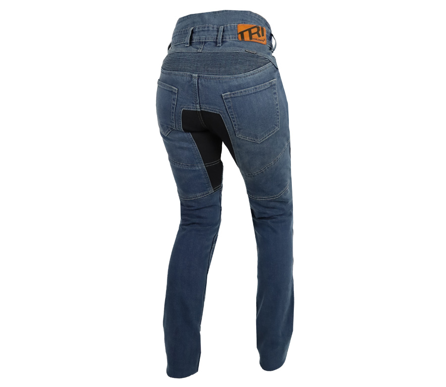 Дамски мото дънки TRILOBITE PARADO DOUBLELAYER SLIM FIT BLUE LEVEL 2 — снимка 2