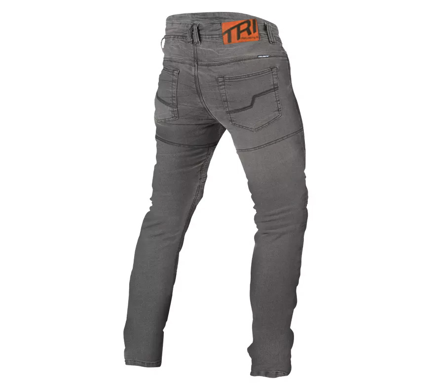 Дънки за мотор Trilobite 25602 Micas Urban doublelayer AAA GREY — снимка 2