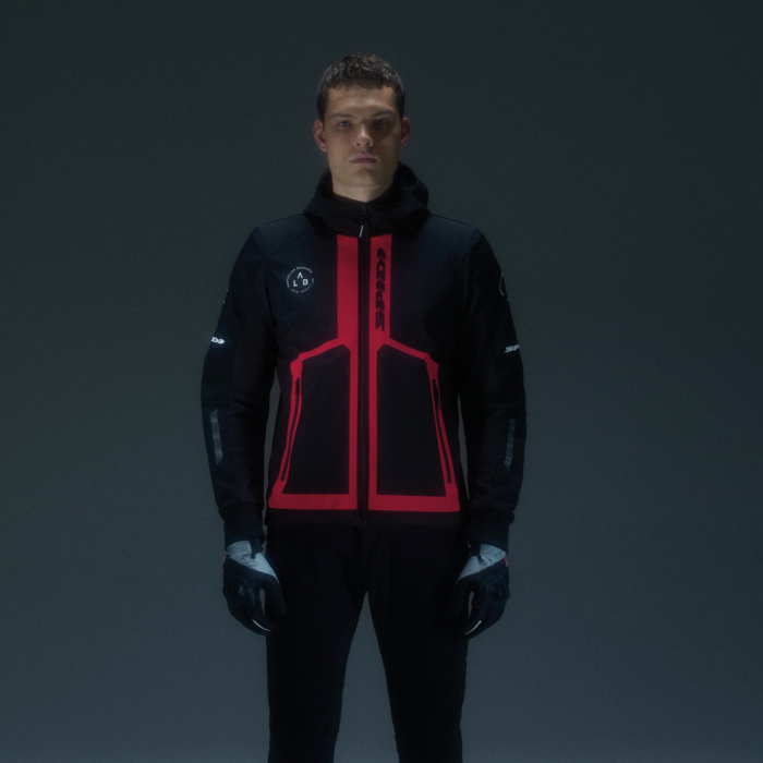 Мото Яке SPIDI HOODIE ARMOR EVO 2 RED — снимка 3