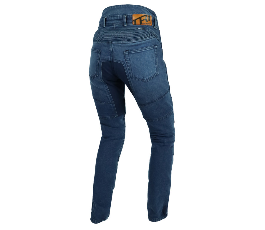 Дамски мото дънки TRILOBITE PARADO DOUBLELAYER SLIM FIT BLUE AAA(A) LEVEL 2 — снимка 2