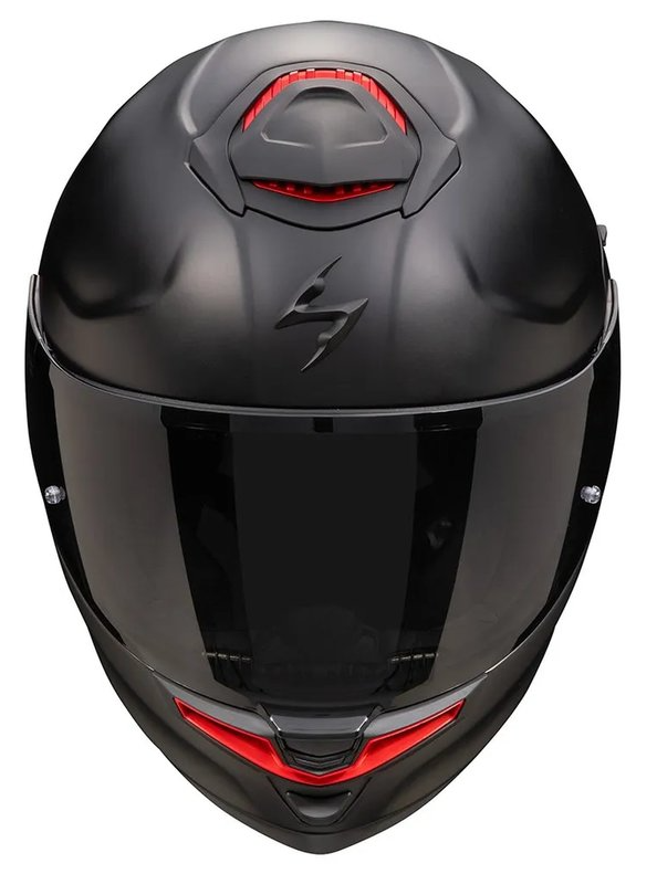 Каска SCORPION EXO-GT SP Air Solid Matt Black/Red — снимка 3