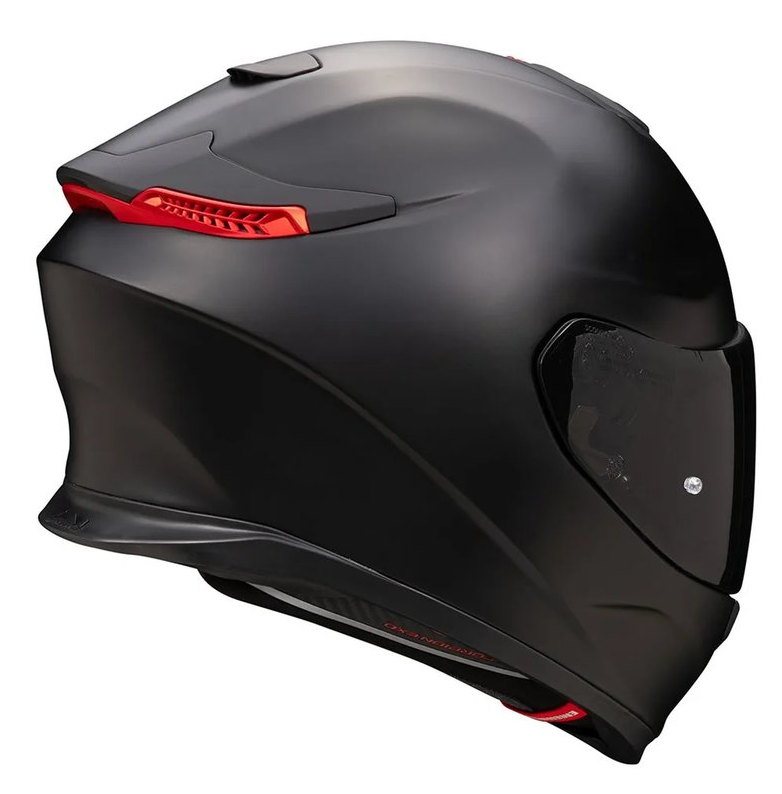 Каска SCORPION EXO-GT SP Air Solid Matt Black/Red — снимка 2