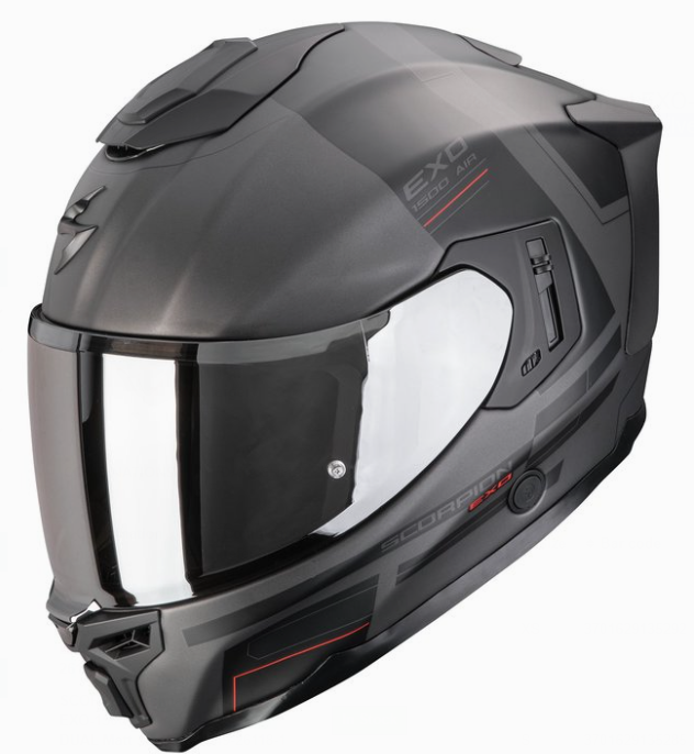 Каска SCORPION EXO-1500 AIR DUAL Matt Silver-Black