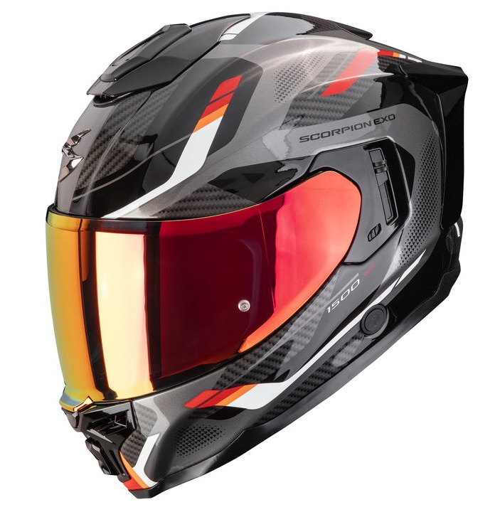 Каска SCORPION EXO-1500 AIR SLEEK Black-Red