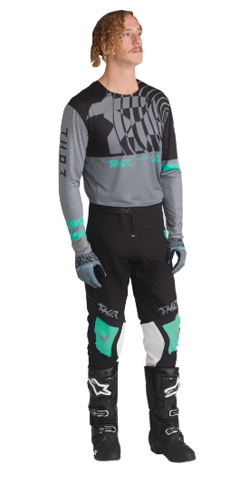 Мотокрос джърси THOR SPORTMODE MIND CTRL CH/BK — снимка 3