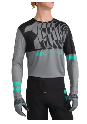 Мотокрос джърси THOR SPORTMODE MIND CTRL CH/BK — снимка 2