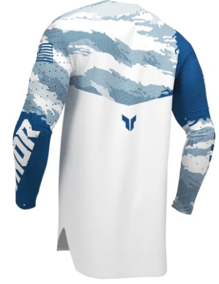 Мотокрос джърси THOR SPORTMODE RECON WH/BLUE — снимка 3