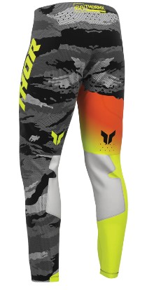 Мотокрос брич THOR SPORTMODE RECON BK/ACID — снимка 2
