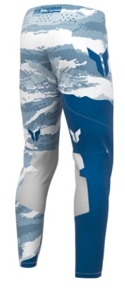 Мотокрос брич THOR SPORTMODE RECON WH/BLUE — снимка 2