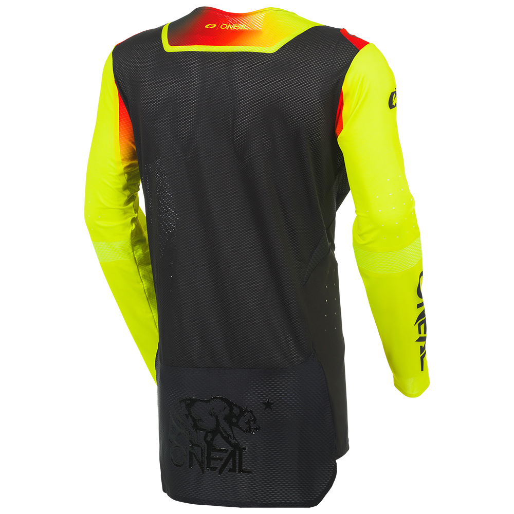 Мотокрос блуза O'NEAL PRODIGY FIVE SIX V.27 BLACK/NEON YELLOW — снимка 2