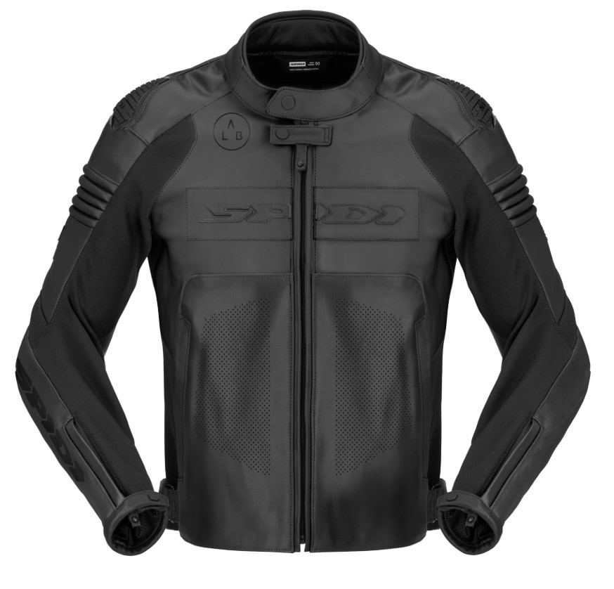Кожено яке за мотор SPIDI HYPER-V PRO PERFORATED BLACK