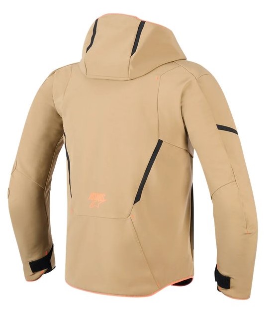 Мото суитшърт ALPINESTARS Aeroshell WP KHAKI — снимка 2