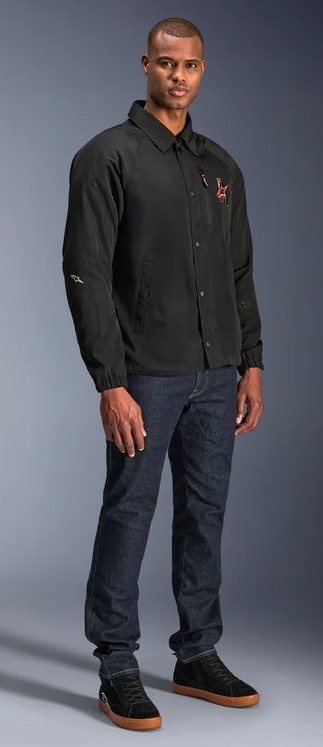 Мото риза ALPINESTARS Revved WR Black — снимка 2