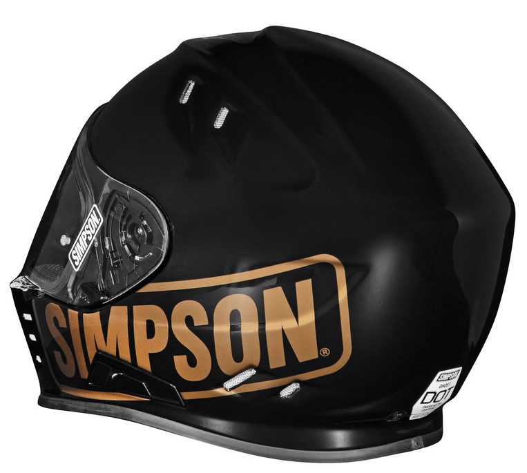 Каска SIMPSON VENOM Logo ST BK — снимка 4