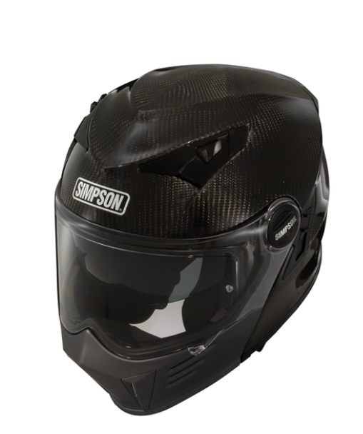 Каска SIMPSON Darksome 06 CARBON — снимка 3
