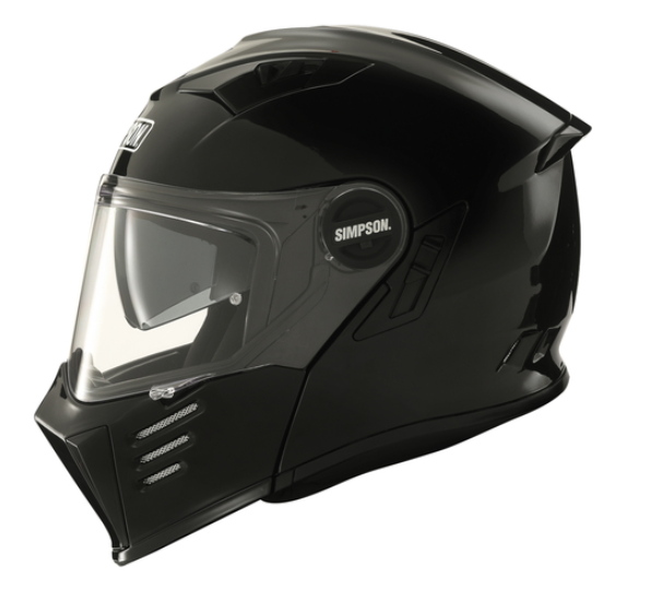 Каска SIMPSON Darksome 06 SOLID BLACK