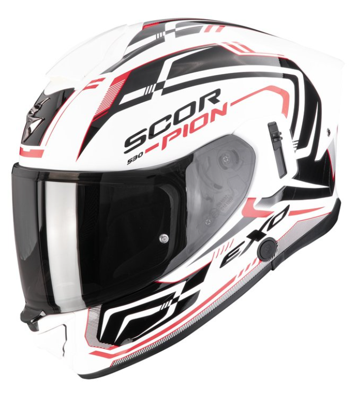 Каска SCORPION EXO-530 AIR SLOPE White-Black-Red