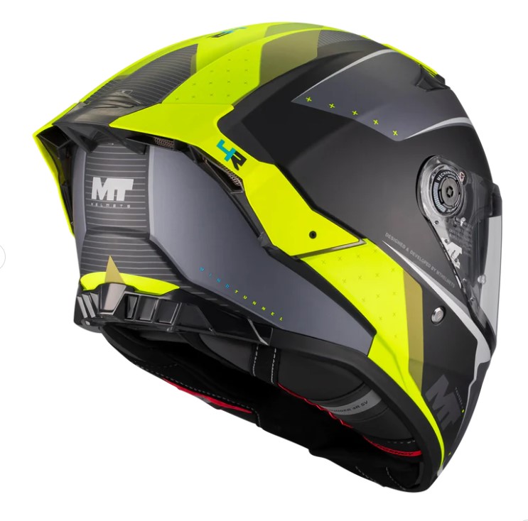 Каска MT THUNDER 4 R SV WIND TUNNEL B3 MATT — снимка 6
