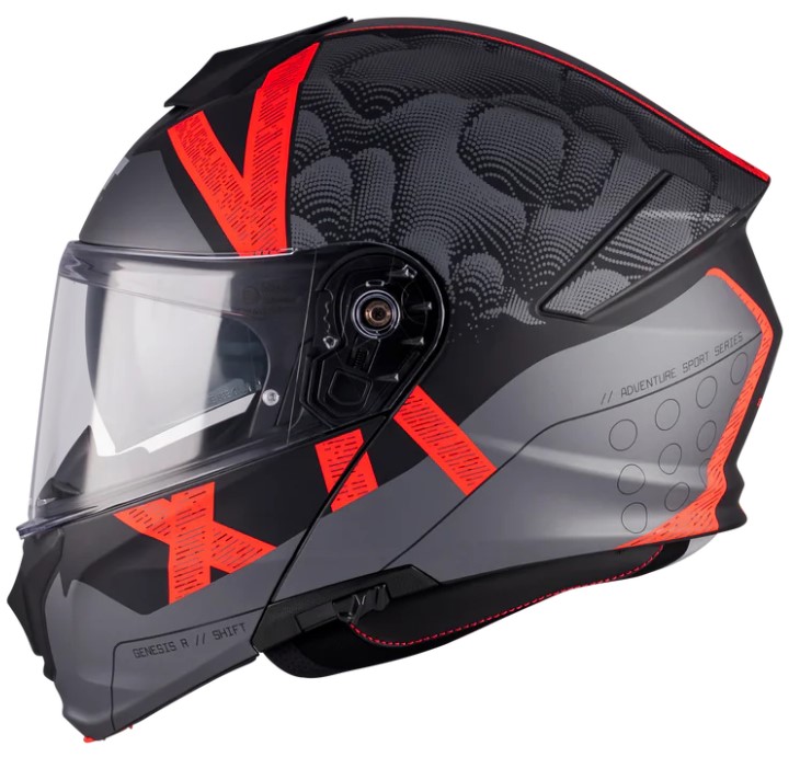 Отваряема каска MT GENESIS R SV SHIFT B15 MATT — снимка 2