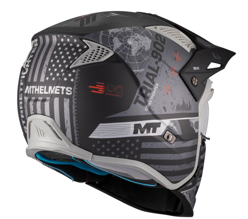 КАСКА MT STREETFIGHTER SV S BELIC B2 MATT — снимка 2