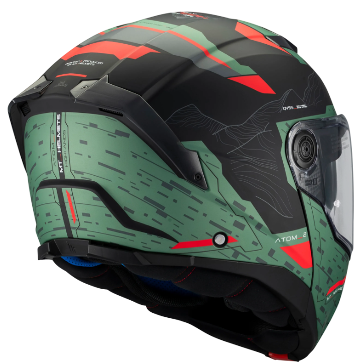 Отваряема каска MT ATOM 2 SV HIGHLANDS C6 MATT — снимка 2
