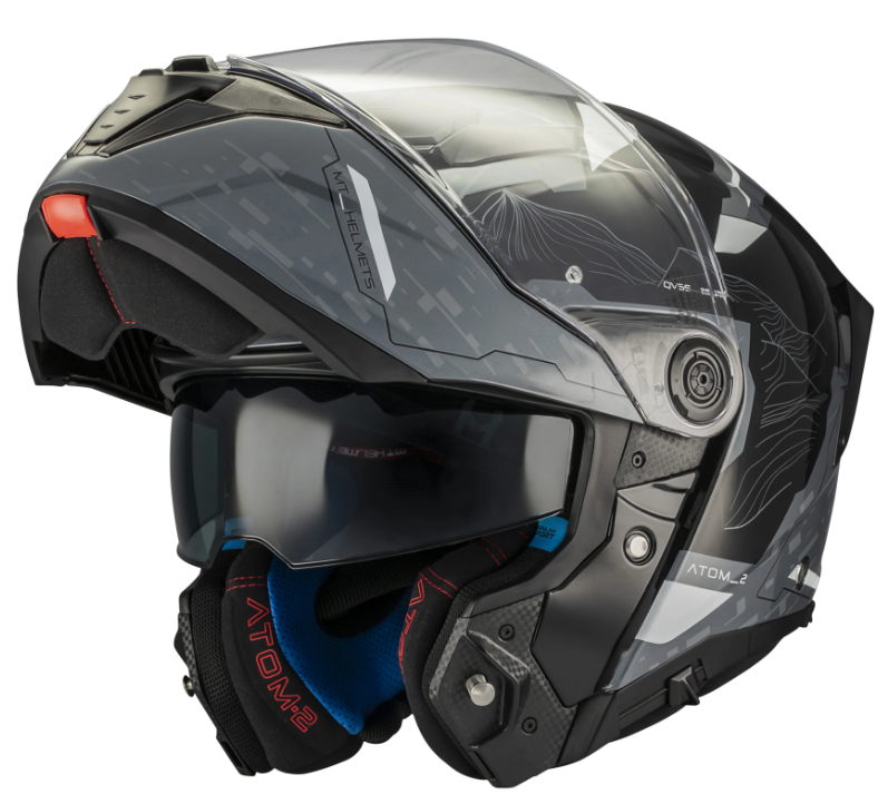 Отваряема каска MT ATOM 2 SV HIGHLANDS C2 GLOSS — снимка 3