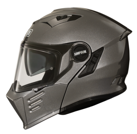 Каска SIMPSON Darksome 06 SOLID  GUNMETAL