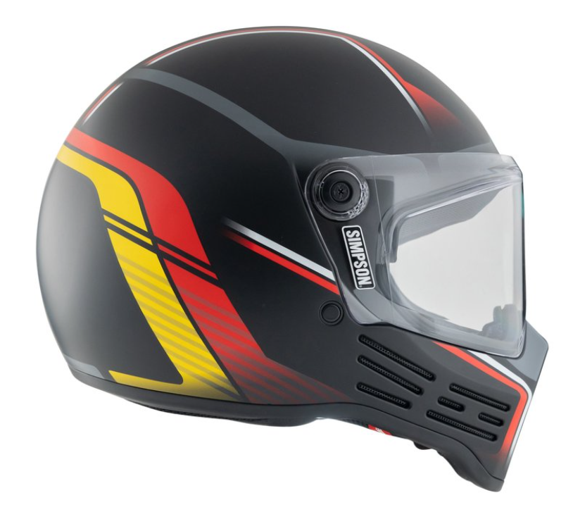 Каска SIMPSON M30 Lifter Flat Black — снимка 2