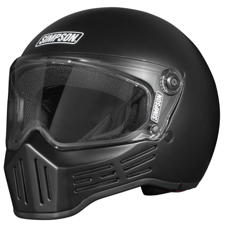 Каска SIMPSON M30 Matt Black