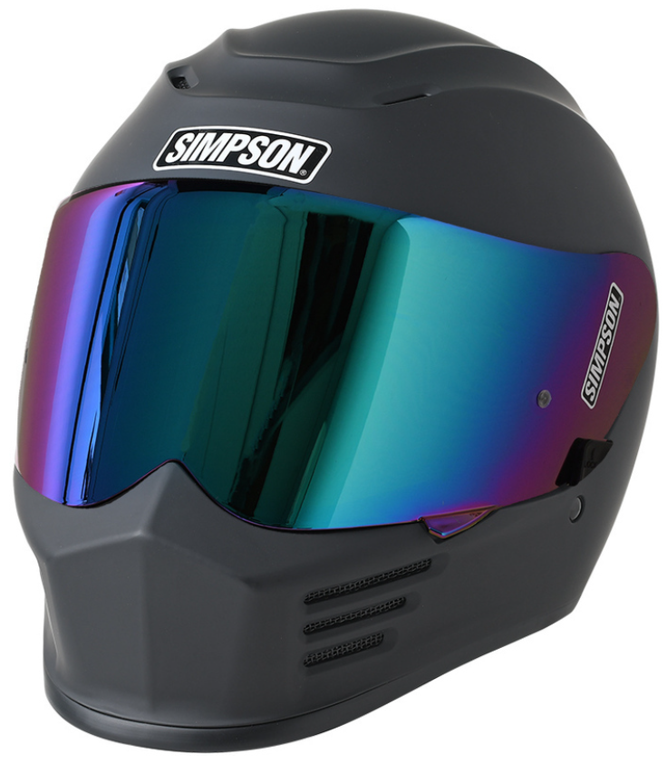 Каска SIMPSON Speed 06 Solid Matt Black