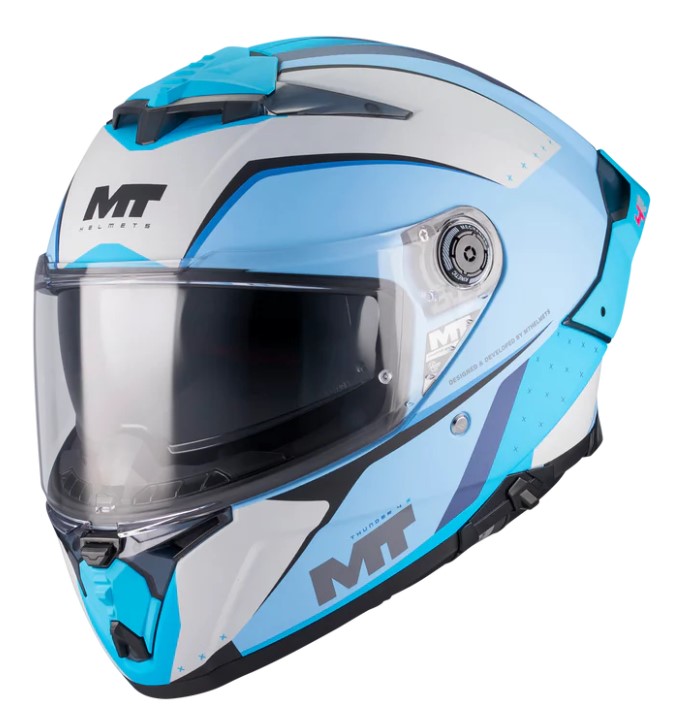 Каска MT THUNDER 4 R SV WIND TUNNEL C7 MATT