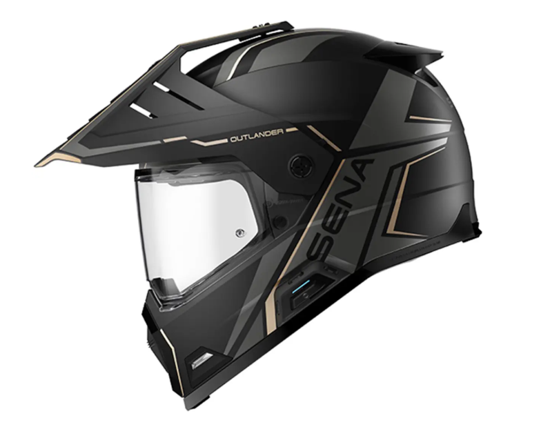 Каска SENA Outlander Flat Black_6
