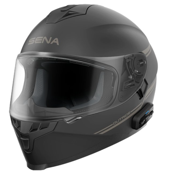 Каска SENA Outride Matt Black_4