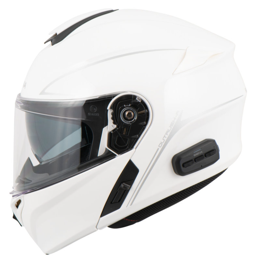 Каска SENA Outrush R Flip-Up BT 2206 White
