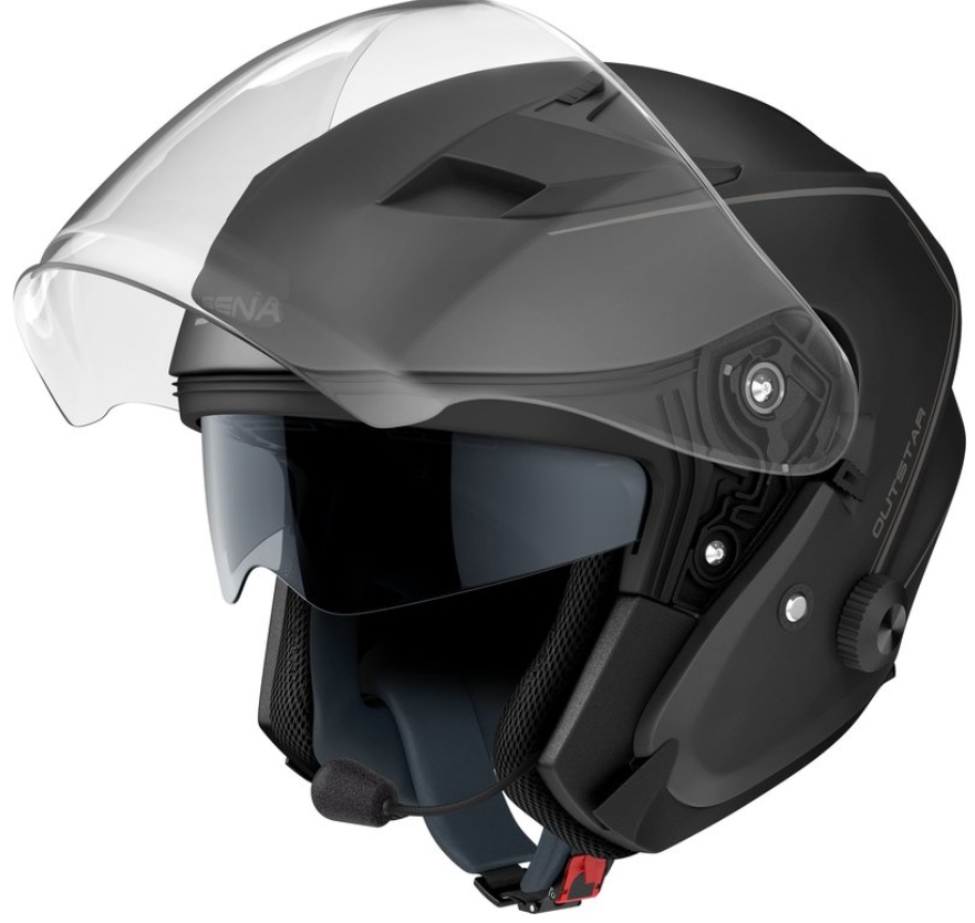 Каска SENA Outstar S Matt Black