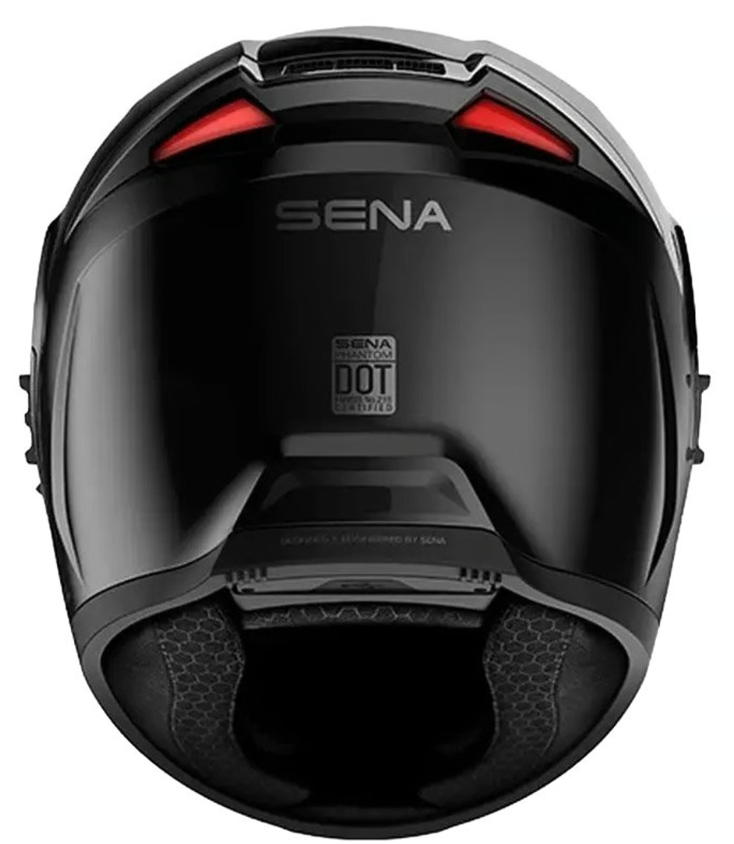 Каска SENA PHANTOM - ANC SMART MESH FLAT BLACK — снимка 2