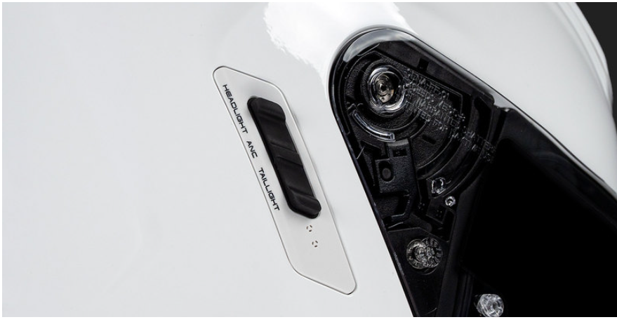 Каска SENA PHANTOM - ANC SMART MESH WHITE_2