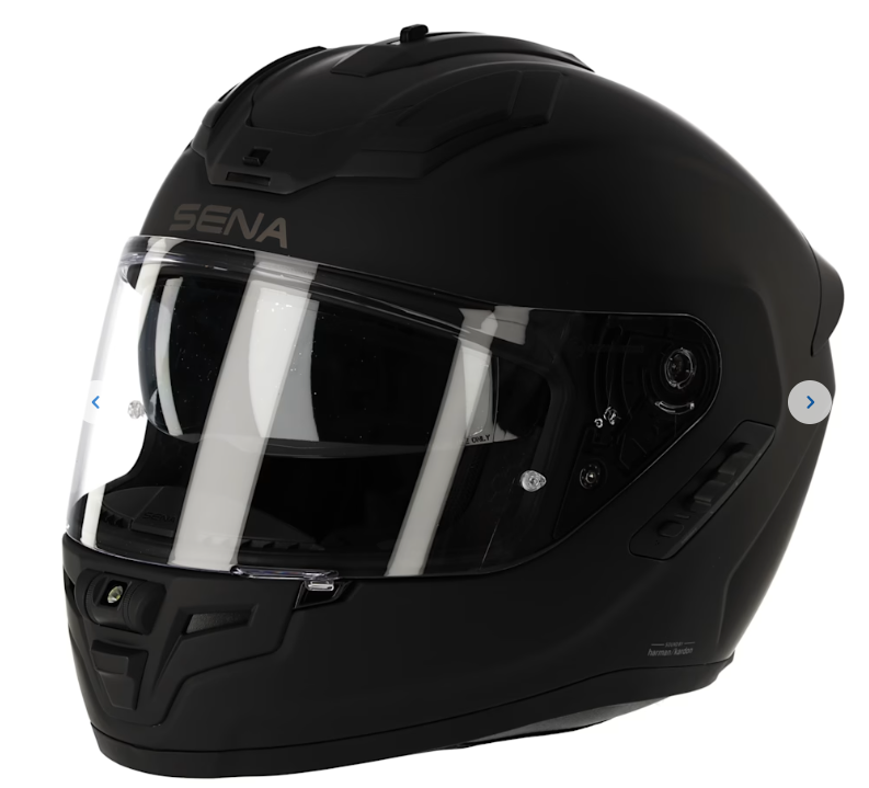 Каска SENA PHANTOM MESH FLAT BLACK