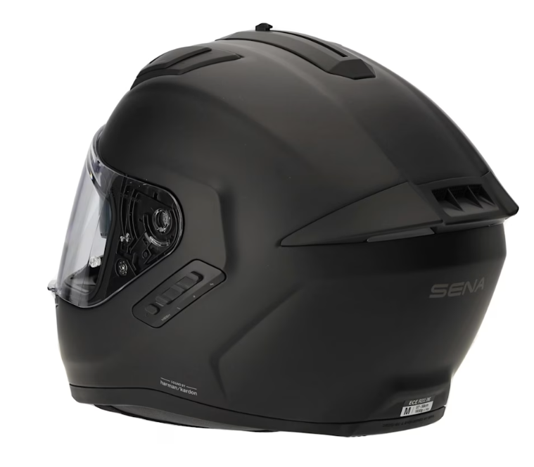 Каска SENA PHANTOM MESH FLAT BLACK_4