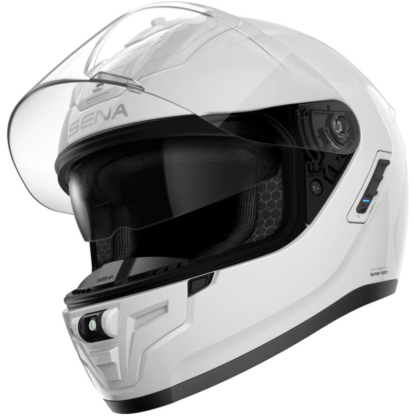 Каска SENA PHANTOM MESH WHITE — снимка 5