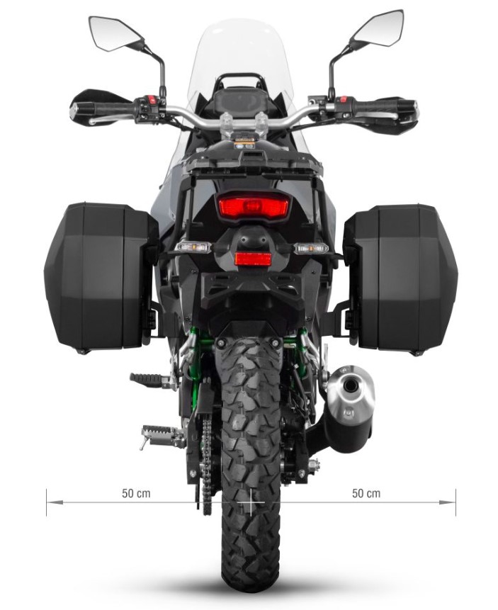 Монтажен комплект 3P System за куфари SHAD 3P SYSTEM KAWASAKI KLE 500 — снимка 2